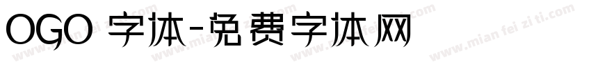 OGO 字体字体转换